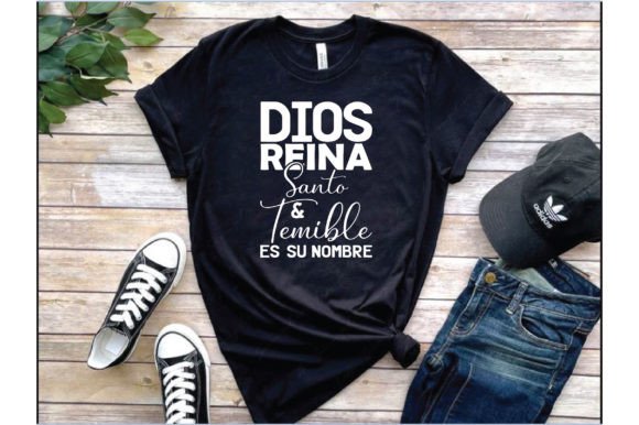 Dios Raina Santa T-Shirt Design