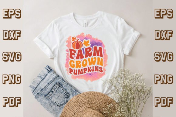 Farm Grown Pumpkins Svg Review for T-Shirt Designs