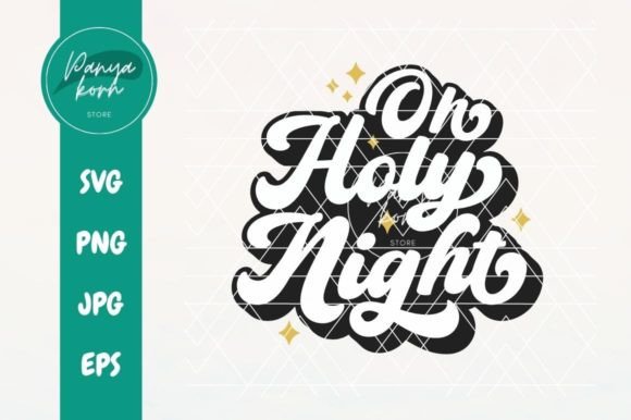 Oh Holy Night T-Shirt Designs