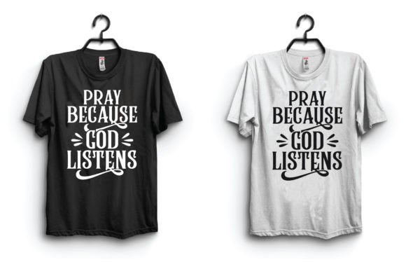 Pray Begause God Lifestyle T-Shirt Designs: Brand Review