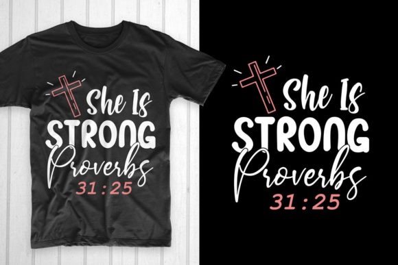 She is Strong Proverbs: T-Shirt Design Review