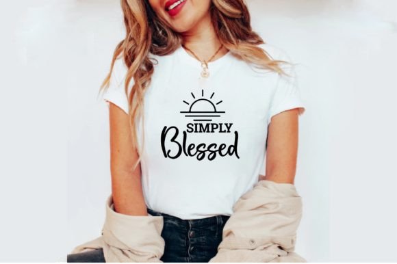 Simply Blessed T-Shirt Design: A Designer Review